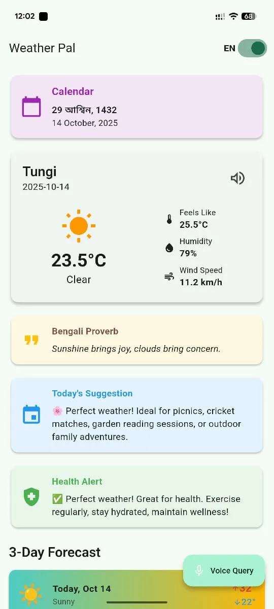 Weather Pal screenshot